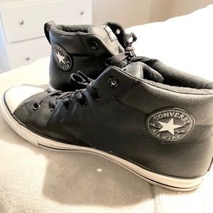 Men’s size 12 black converse